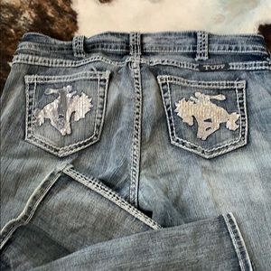 Cowgirl Tuff Wild n Wooly Shimmer 34w x 31l